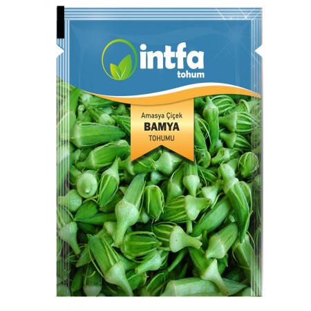 Amasya Çiçek Bamya Tohumu - 10 Gr