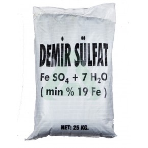 FeSO4 Demir (II) Sülfat - 25 Kg