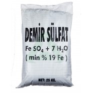 FeSO4 Demir (II) Sülfat - 25 Kg