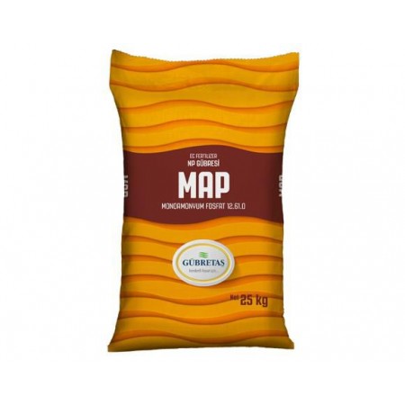 Mono Amonyum Fosfat Gübresi - (MAP) - 25 Kg