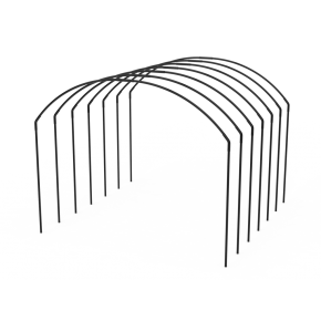 Yuvarlak Orta Alçak Tünel Sera Demiri En 3 Mt x Yükseklik 2,5 Mt