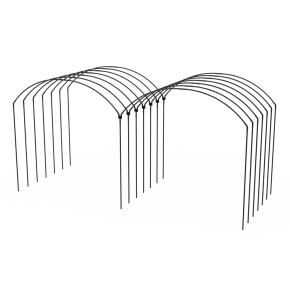 Yuvarlak Sıralı Çok Yüksek Tünel Sera Demiri  En 3,5 Mt x Yükseklik 3,5 Mt