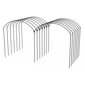 Yuvarlak Sıralı Çok Yüksek Tünel Sera Demiri  En 3 Mt x Yükseklik 3,5 Mt