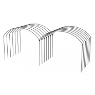 Yuvarlak Sıralı Çok Yüksek Tünel Sera Demiri  En 4 Mt x Yükseklik 3,5 Mt