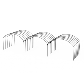 Yuvarlak Sıralı Orta Alçak Tünel Sera Demiri En 3,5 Mt x Yükseklik 2,5 Mt