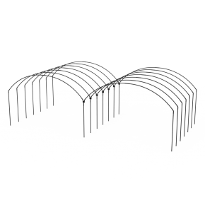 Yuvarlak Sıralı Yüksek Tünel Sera Demiri En 4,5 Mt x Yükseklik 3 Mt