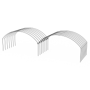 Yuvarlak Sıralı Yüksek Tünel Sera Demiri En 5,5 Mt x Yükseklik 3 Mt