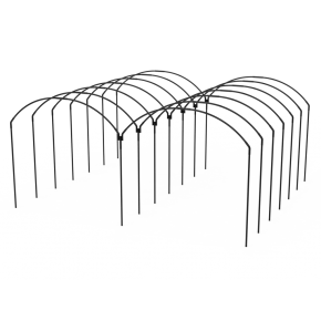 Yuvarlak Sıralı Orta Alçak Tünel Sera Demiri En 2,5 Mt x Yükseklik 2,5 Mt