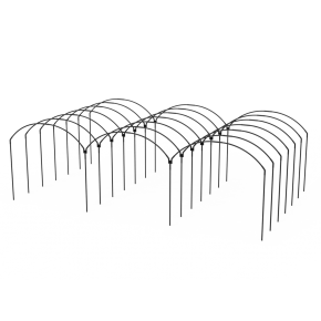 Yuvarlak Sıralı Orta Alçak Tünel Sera Demiri En 2,5 Mt x Yükseklik 2,5 Mt