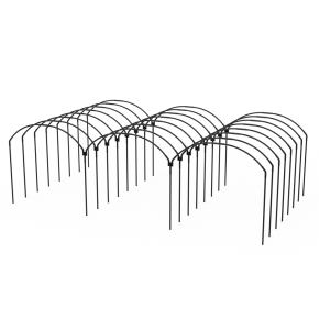 Yuvarlak Sıralı Alçak Tünel Sera Demiri En 3 Mt x Yükseklik 2 Mt