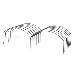 Yuvarlak Sıralı Alçak Tünel Sera Demiri En 3,5 Mt x Yükseklik 2 Mt