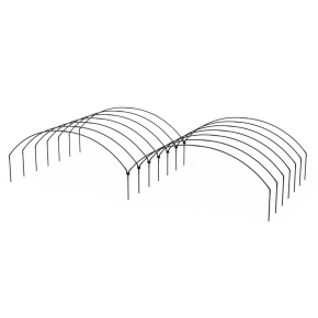Yuvarlak Sıralı Alçak Tünel Sera Demiri En 4,5 Mt x Yükseklik 2 Mt