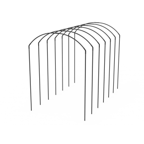 Yuvarlak Çok Yüksek Tünel Sera Demiri En 2,5 Mt x Yükseklik 3,5 Mt