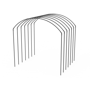 Yuvarlak Çok Yüksek Tünel Sera Demiri En 3,5 Mt x Yükseklik 3,5 Mt