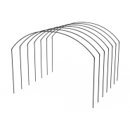 Yuvarlak Çok Yüksek Tünel Sera Demiri En 4,5 Mt x Yükseklik 3,5 Mt