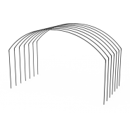 Yuvarlak Çok Yüksek Tünel Sera Demiri En 5,5 Mt x Yükseklik 3,5 Mt