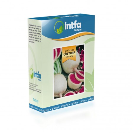 İçi Kırmızı Çin Turp Tohumu - 100 gr