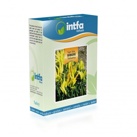 Sarı Süs Biberi Tohumu - 100 gr