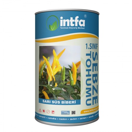 Sarı Süs Biberi Tohumu - 1 Kg