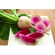 Doğal İçi Kırmızı Çin Turp Tohumu - 100 Adet