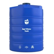 Dikey Tarımsal Su Deposu Mavi - 10.000 Lt